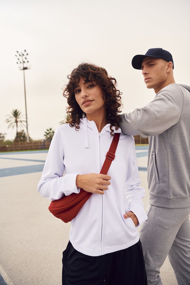 Basic Active Hoody Full Zip Women – Image 3