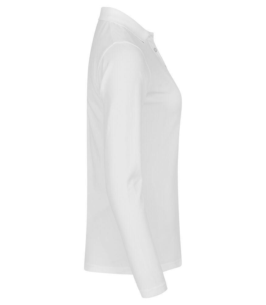 Stretch Premium Polo L/S Women – Image 2