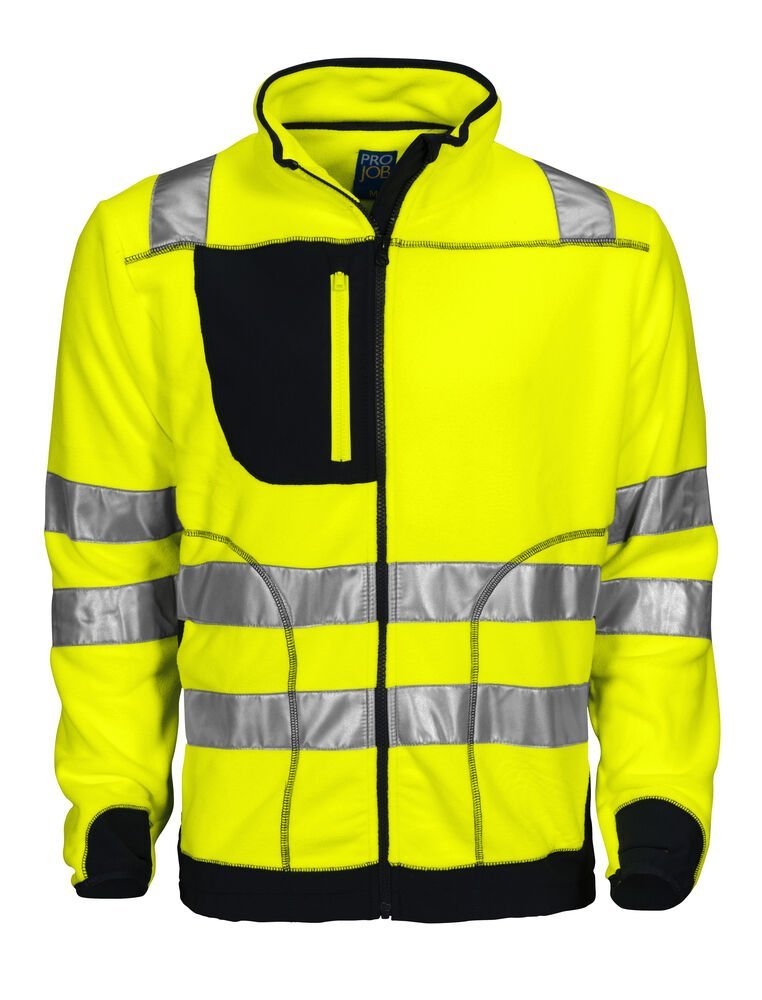 6303 VESTE POLAIRE HV - EN ISO 20471 CLASSE 3/2