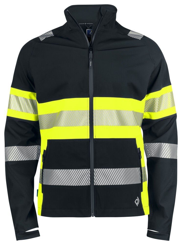 6442 SOFTSHELL IMPERMEABLE - EN ISO 20471 CLASSE 1