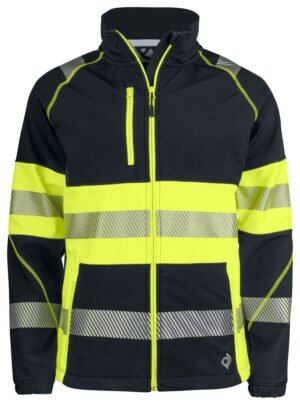 6443 SOFTSHELL DEPERLANTE - EN ISO 20471 CLASSE 1