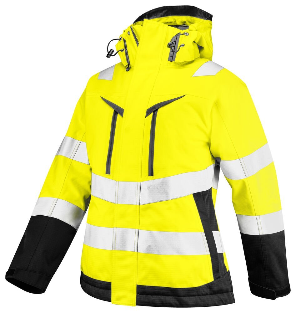 6449 PARKA SOFTSHELL POLYCOTON DOUBLEE FEMME - EN ISO 20471 CLASSE 3/2 – Image 5