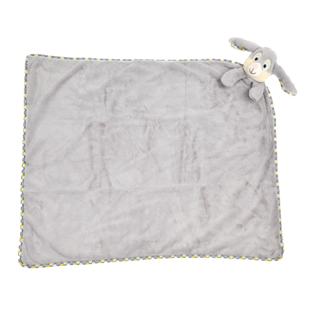 Grande Couverture Lapin Gris Clovis Brampton – Un Cocon de Douceur à Personnaliser
