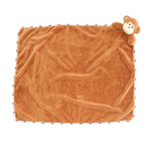 Grande Couverture Singe Shimmy – Un Compagnon de Jungle à Personnaliser