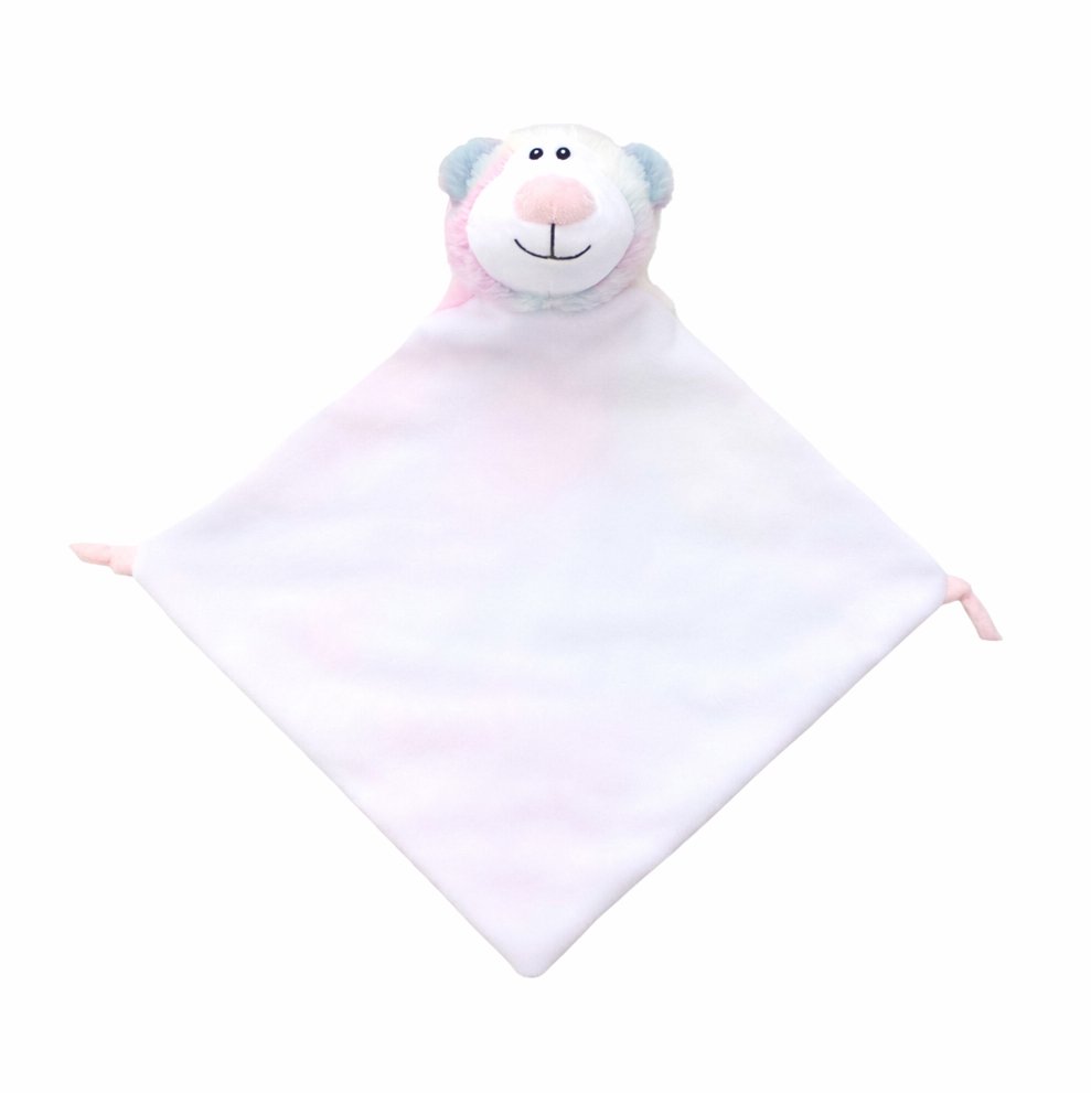 Doudou Plat Ours Pastel Cubbyford – Un Câlin de Tendresse à Personnaliser