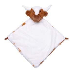 Doudou Plat Vache Longhorn Lone Star – Le Charme du Texas à Personnaliser