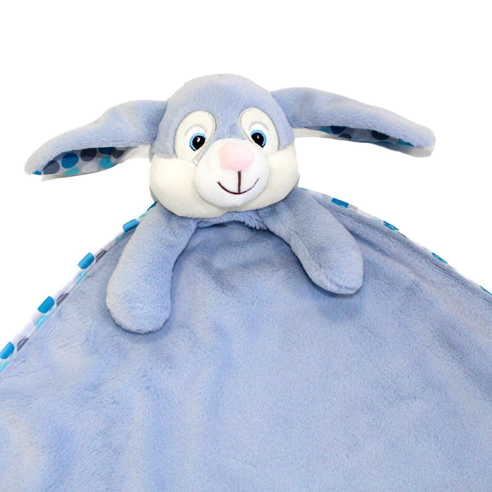 Grande Couverture Lapin Bleu Clovis Brampton – Un Doux Nuage à Personnaliser – Image 3