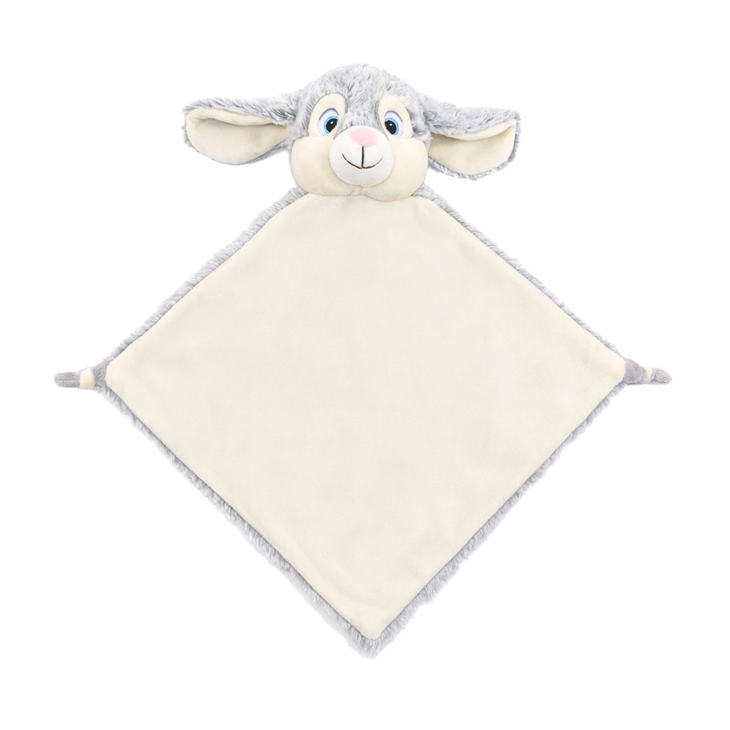 Doudou Plat Lapin Clovis Brampton – Douceur Grise à Personnaliser