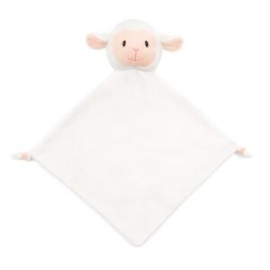 Doudou Plat Agneau Loverby – Un Nuage de Pureté à Personnaliser