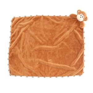 Grande Couverture Singe Shimmy – Un Compagnon de Jungle à Personnaliser
