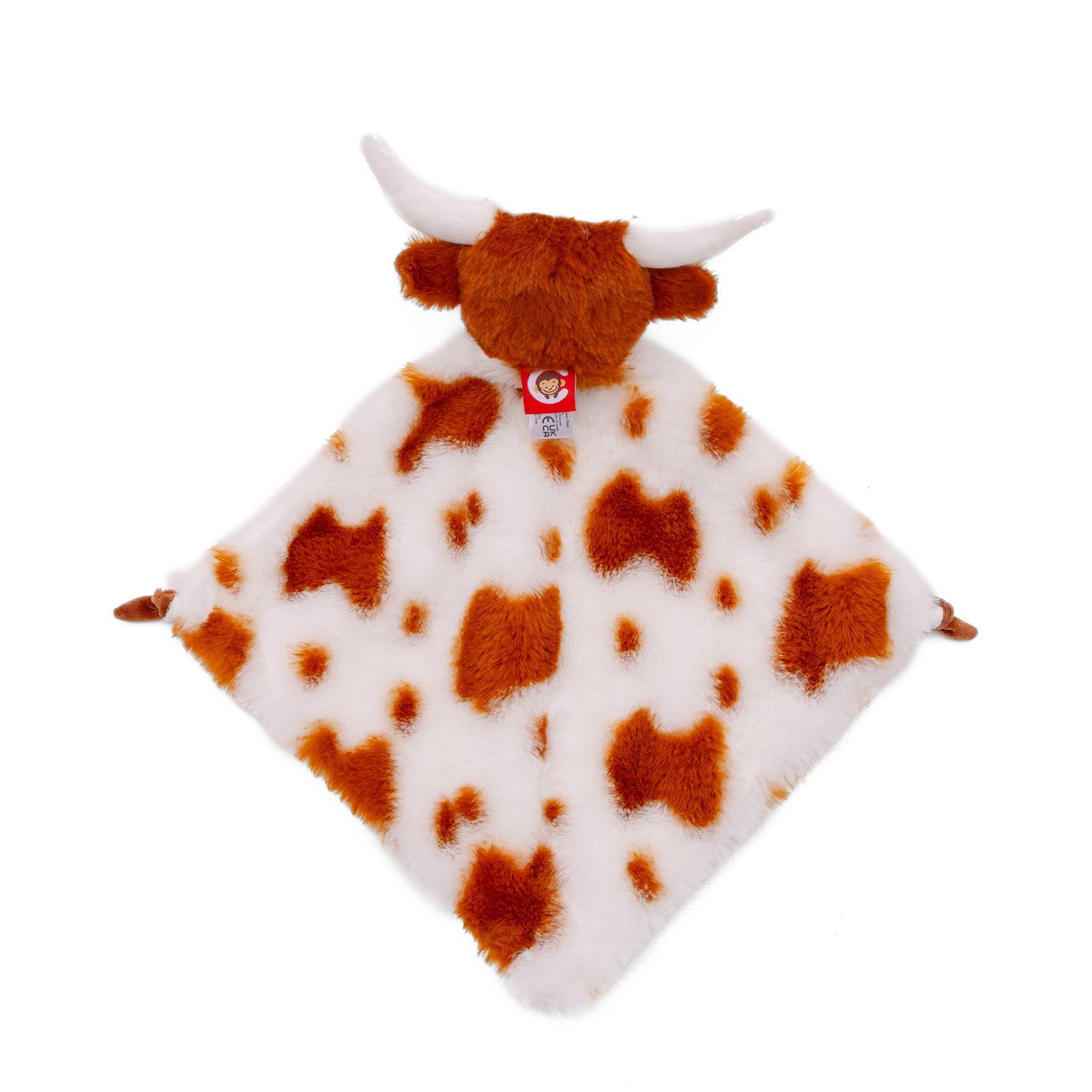Doudou Plat Vache Longhorn Lone Star – Le Charme du Texas à Personnaliser – Image 2