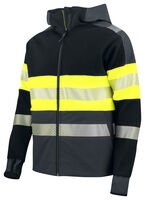 6122 SWEATSHIRT FULL ZIP CAPUCHE EN ISO 20471 CLASSE 1 – Image 2