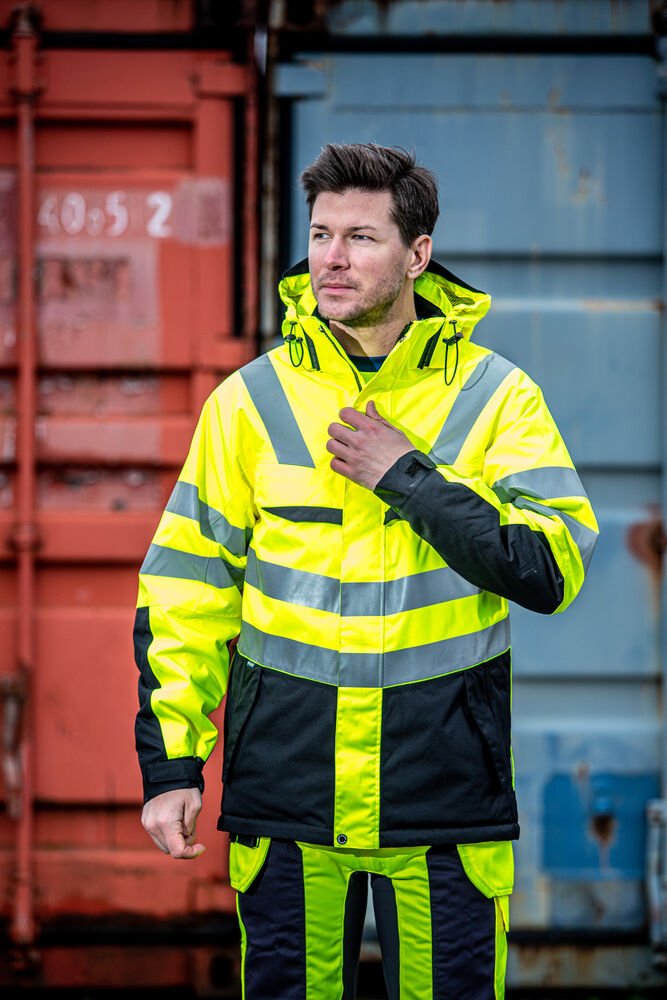 6418 PARKA POLYURETHANE HV MATELASSEE - EN ISO 20471 CLASSE 3 - EN 343 3/1/X – Image 2