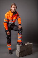 6530 PANTALON COTON - EN ISO 20471 CLASSE 1