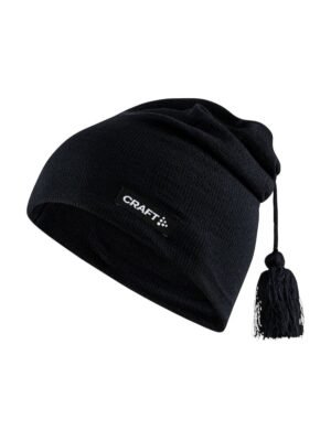 Bonnet CORE Classic Knit Hat Craft noir