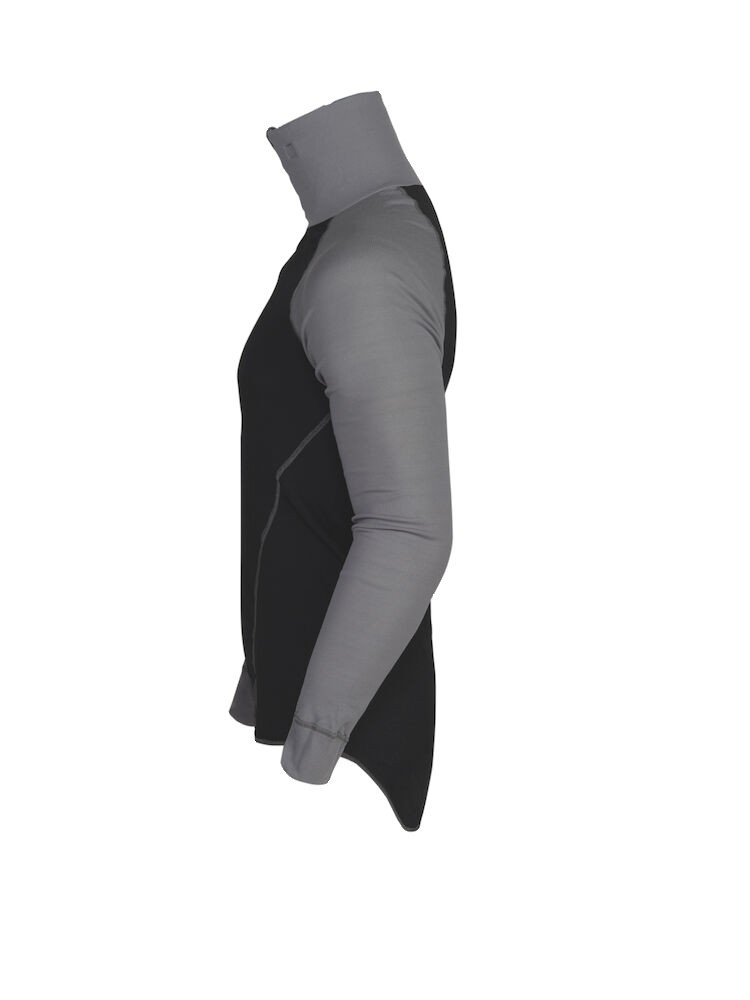 Sous-vêtement 3103 SOUS VETEMENT THERMO REGULATEUR COL ZIP Projob noir - vue 4