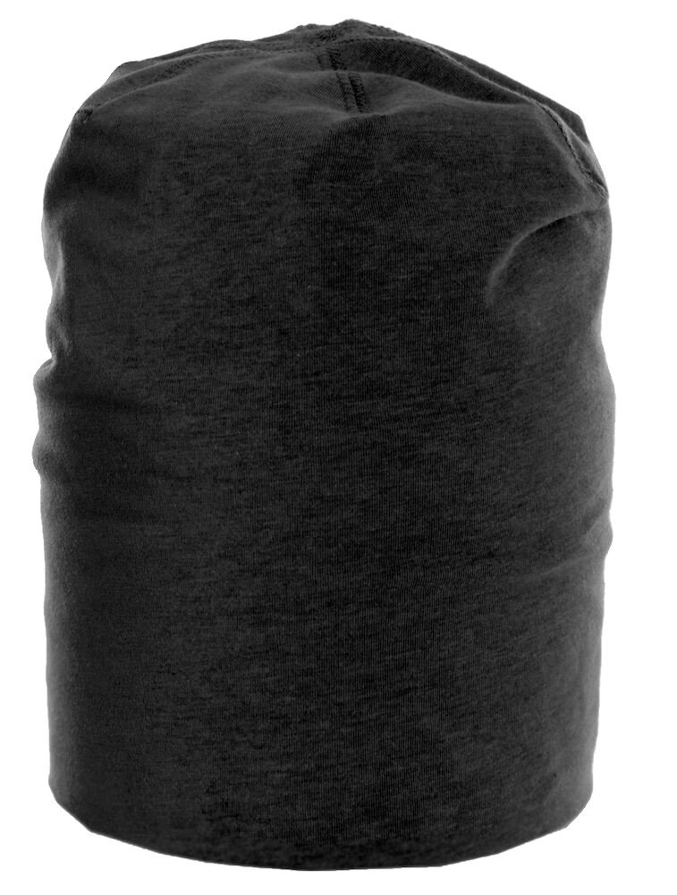 Bonnet 9038 BONNET DOUBLE POLAIRE COUTURES PLATES Projob noir
