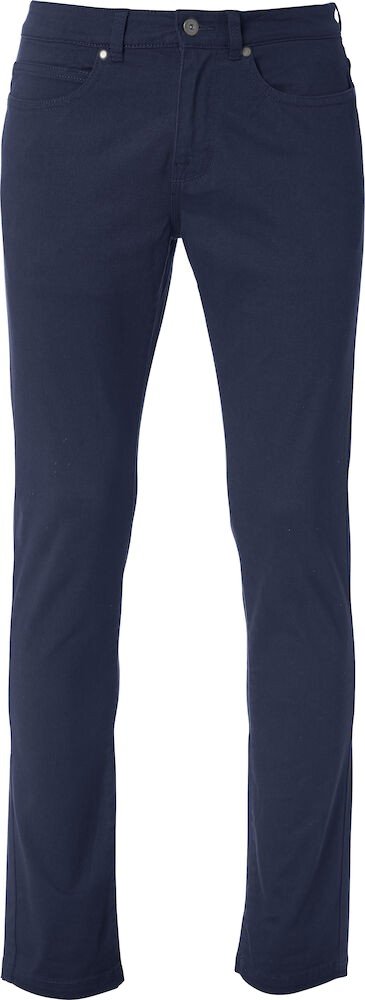 Pantalon 5-Pocket Stretch Clique bleu foncé
