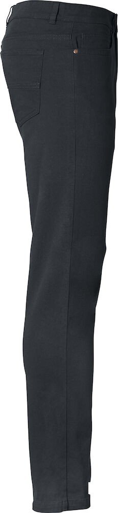 Pantalon 5-Pocket Stretch Clique noir - vue 2