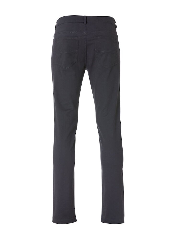 Pantalon 5-Pocket Stretch Clique noir - vue 4