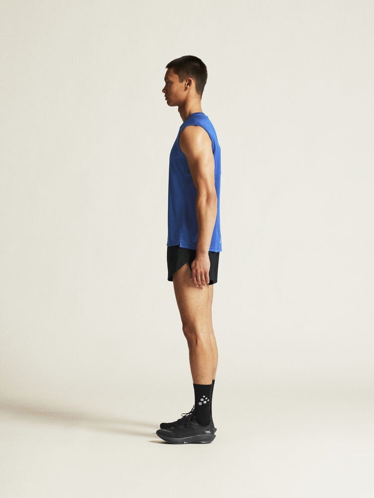 Short Rush 2.0 Marathon Shorts M Craft noir - vue 6