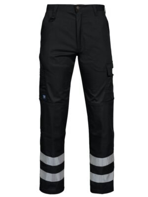 Pantalon 2517 PANTALON CORDURA + BANDES HV Projob noir