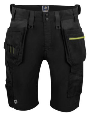 Short 5558 STRETCH SHORTS Projob noir