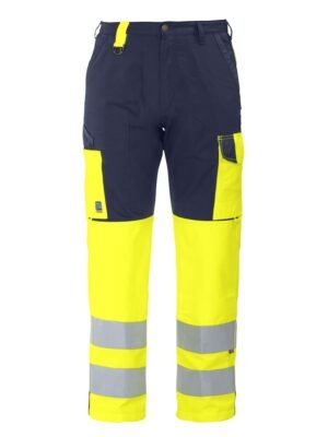 Pantalon 6501 PANTALON POLYCOTON - EN ISO 20471 CLASSE 2 Projob jaune citron