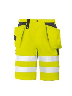 Short 6503 SHORT POLYCOTON - EN ISO 20471 CLASSE 2/1 Projob jaune citron