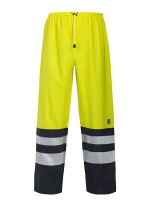 Pantalon de pluie 6504 PANTALON DE PLUIE - EN ISO 20471 CLASSE 2 EN 343 3/1 Projob jaune citron