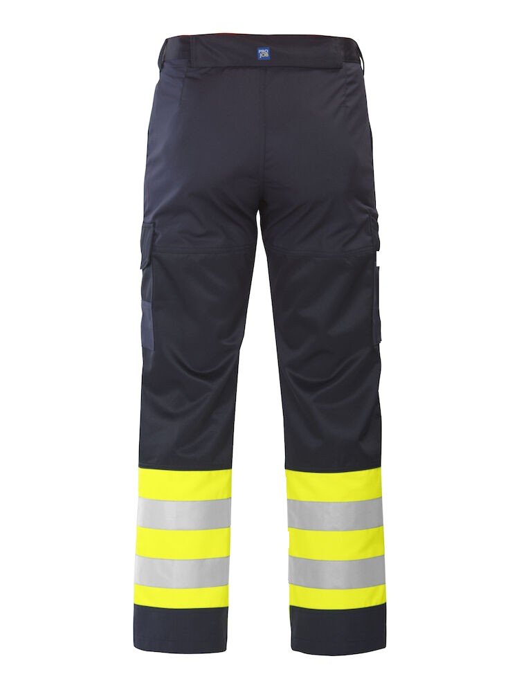Pantalon 6507 PANTALON STRETCH - EN ISO 20471 CLASSE 1 Projob jaune citron - vue 4