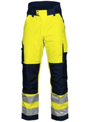 Pantalon 6514 PANTALON POLYCOTON DOUBLE - EN ISO 20471 CLASSE 3 - EN 343 3/1/X Projob jaune citron