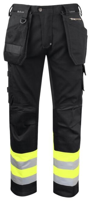 Pantalon 6524 PANTALON STRETCH KEVLAR CORDURA Projob jaune fluo