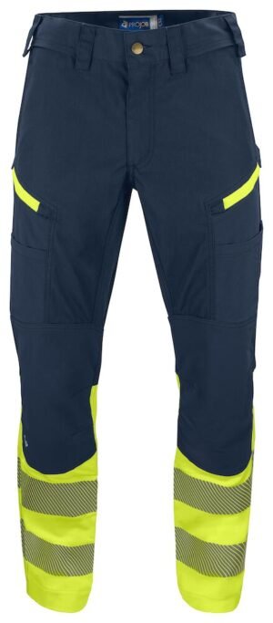 Pantalon 6528 PANTALON POLYCOTON - EN ISO 20471 CLASSE 1 Projob jaune citron