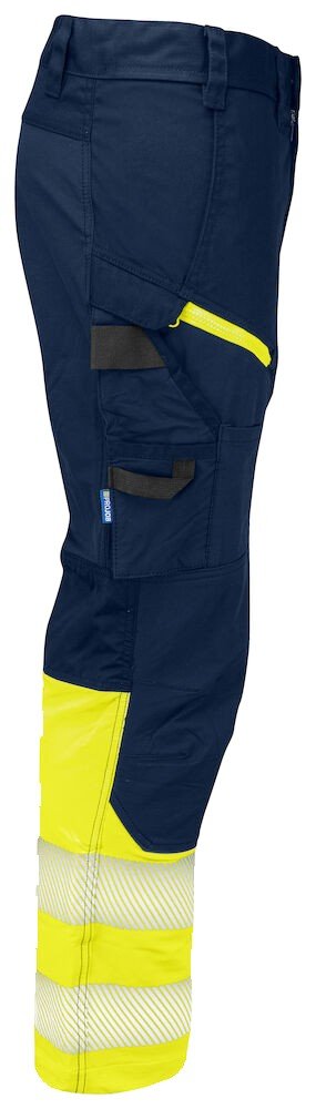 Pantalon 6528 PANTALON POLYCOTON - EN ISO 20471 CLASSE 1 Projob jaune citron - vue 5