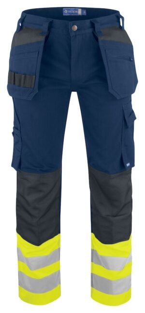 Pantalon 6530 PANTALON COTON - EN ISO 20471 CLASSE 1 Projob jaune citron