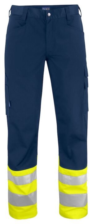 Pantalon 6533 PANTALON POLYCOTON PRIO - EN ISO 20471 CLASSE 1 Projob jaune citron