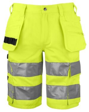 Short 6535 SHORTS - EN ISO 20471 CLASSE 2/1 Projob jaune fluo