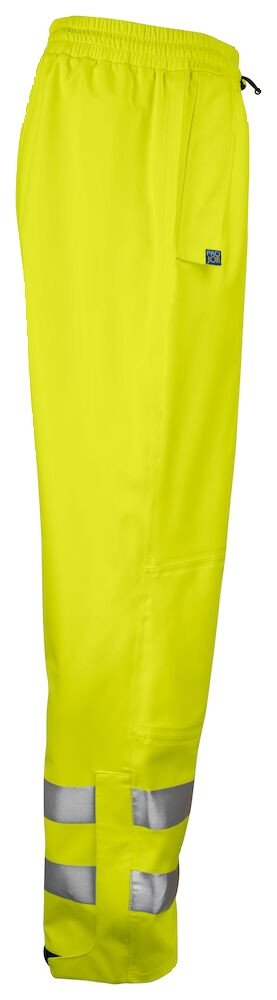 Pantalon de pluie 6550 PANTALON SOFTSHELL - EN ISO 20471 CLASSE 2/1 EN343 3/3/X Projob jaune fluo - vue 2