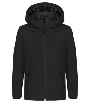 Manteaux Padded Softshell Junior Clique noir