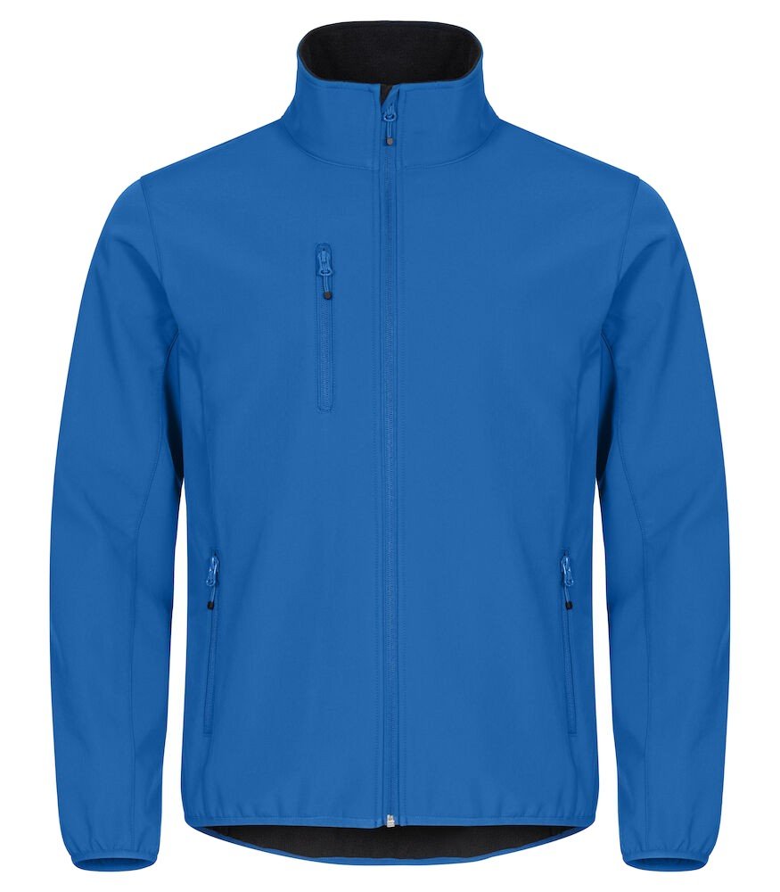 Manteaux Classic Softshell Jacket Clique bleu royal