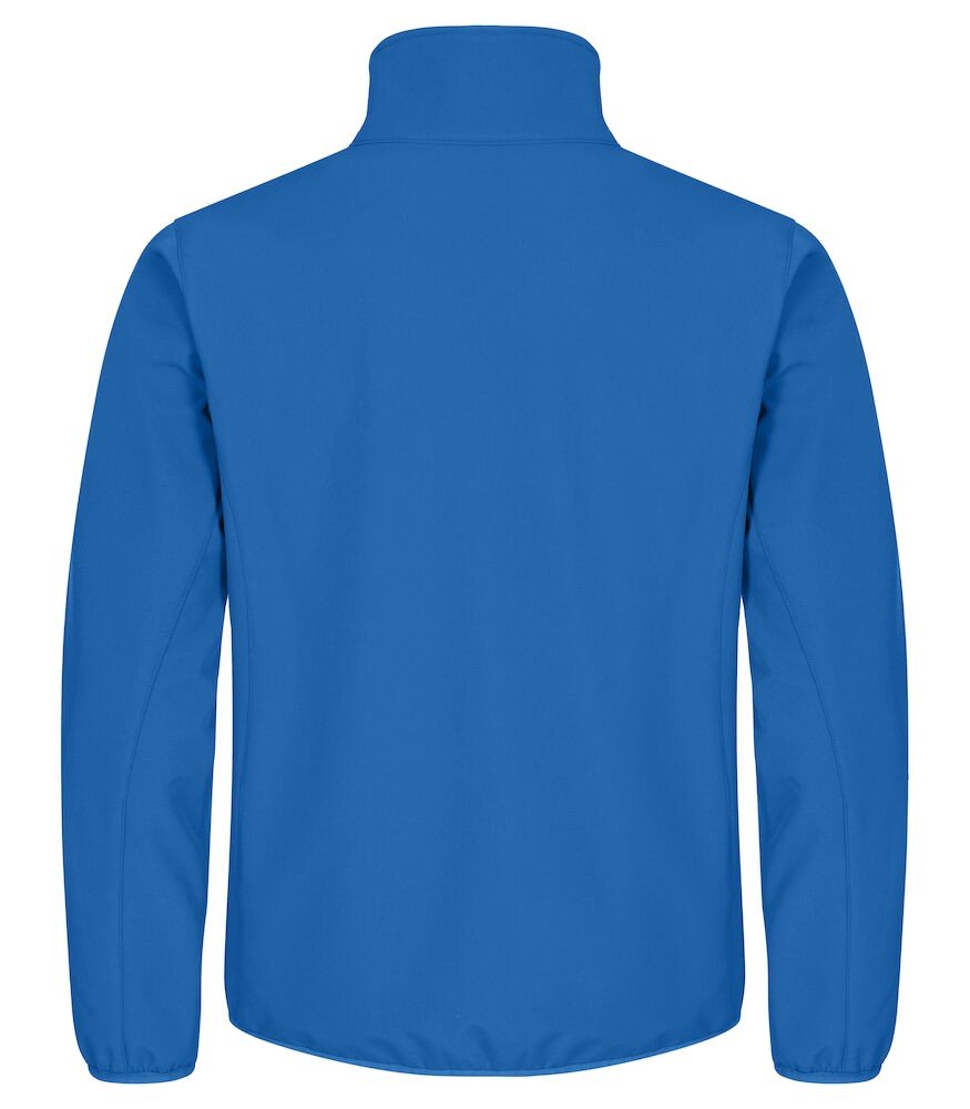 Manteaux Classic Softshell Jacket Clique bleu royal - vue 4