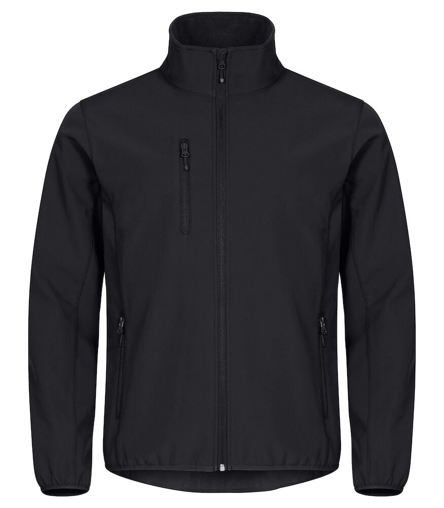 Manteaux Classic Softshell Jacket Clique noir