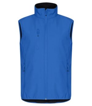 Veste Classic Softshell Vest Clique bleu royal