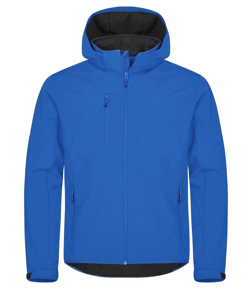 Manteaux Classic Softshell Hoody Clique bleu royal