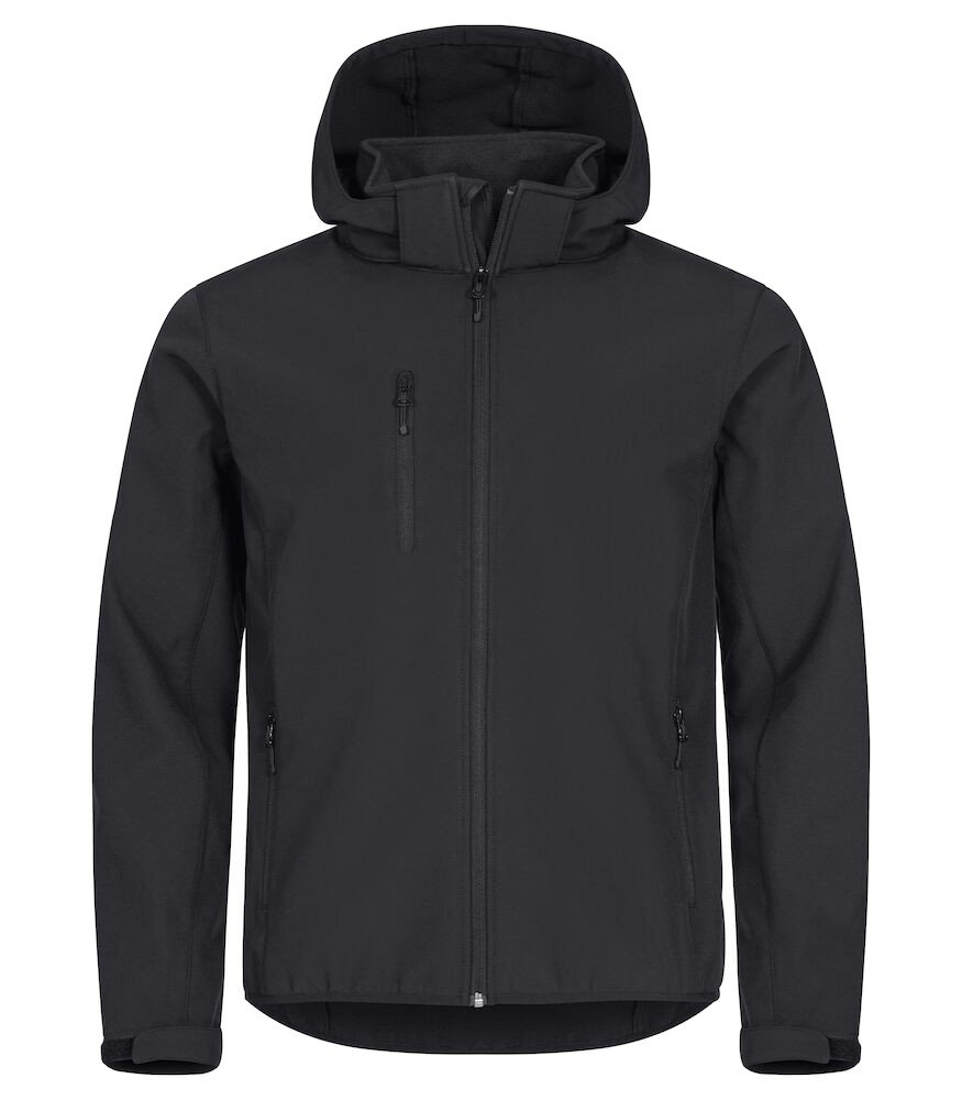 Manteaux Classic Softshell Hoody Clique noir