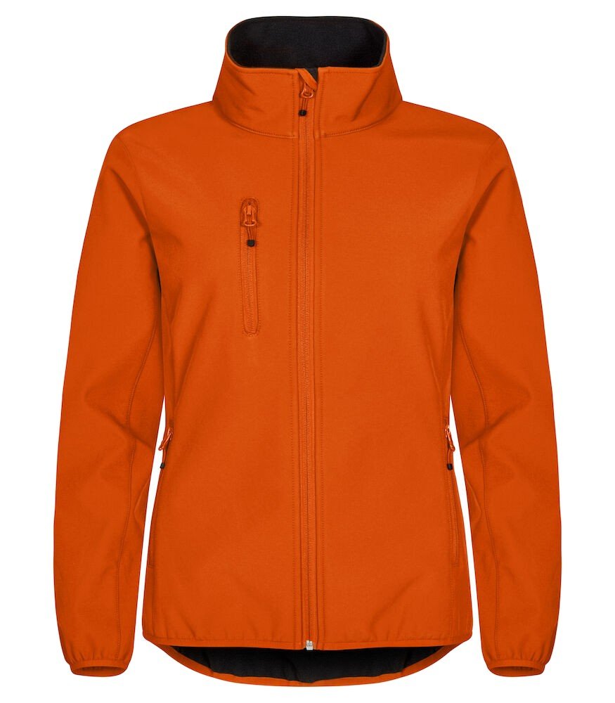 Manteaux Classic Softshell Jacket Women Clique orange