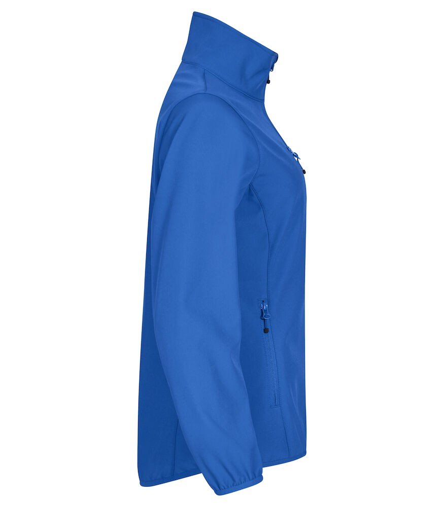 Manteaux Classic Softshell Jacket Women Clique bleu royal - vue 2
