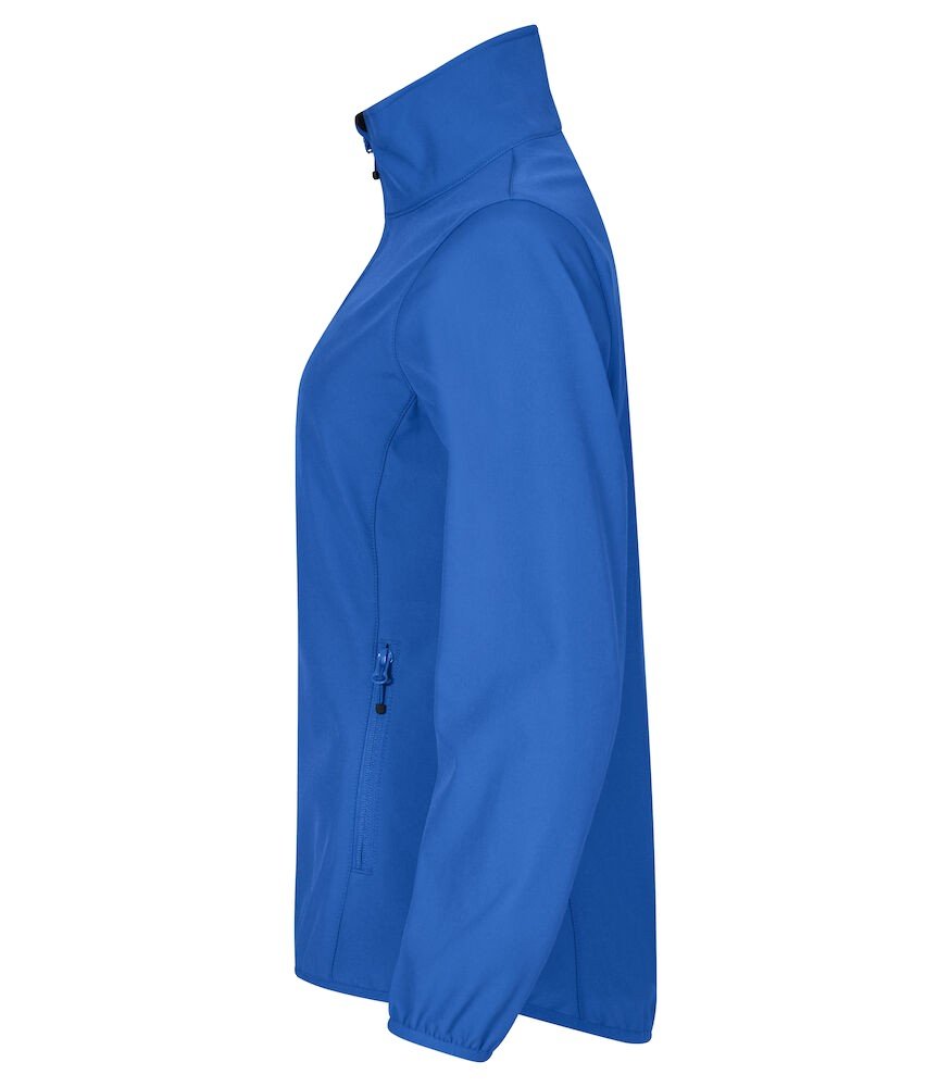 Manteaux Classic Softshell Jacket Women Clique bleu royal - vue 3