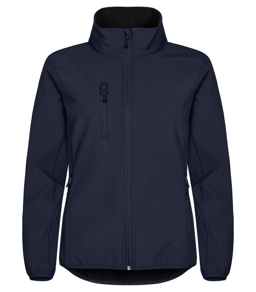 Manteaux Classic Softshell Jacket Women Clique bleu foncé